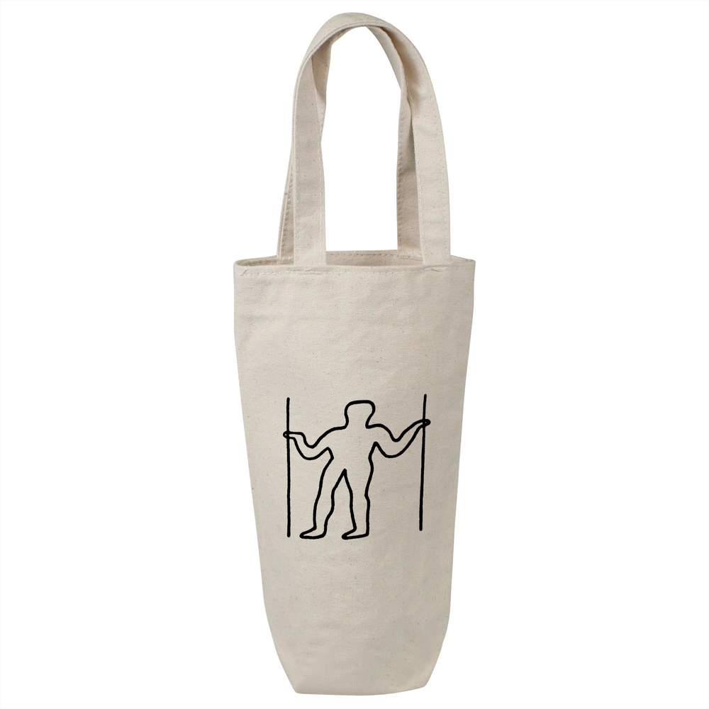 'Longman Of Wilmington' Cotton Wine Bottle Gift / Travel Bag (BL00014441)