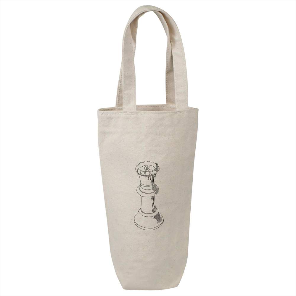'Queen Chess Piece' Cotton Wine Bottle Gift / Travel Bag (BL00023696)