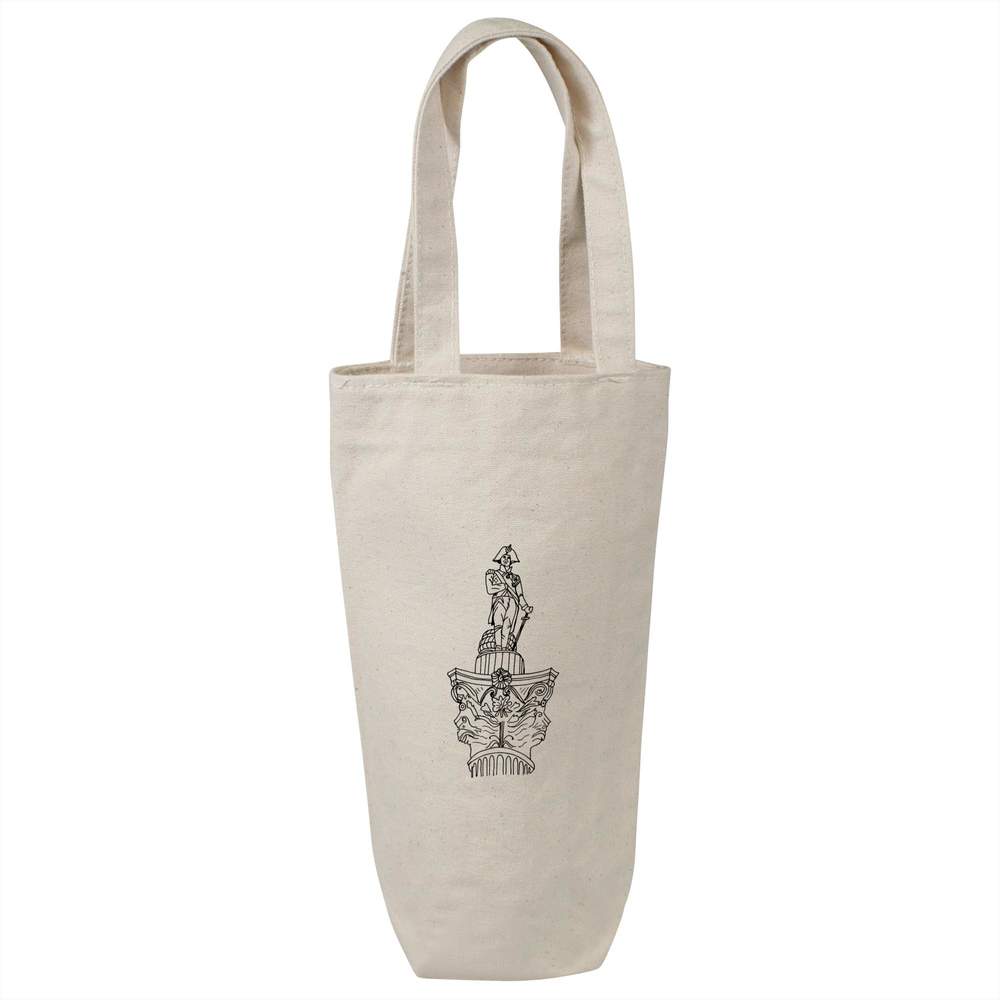 'Nelsons Column' Cotton Wine Bottle Gift / Travel Bag (BL00024324)