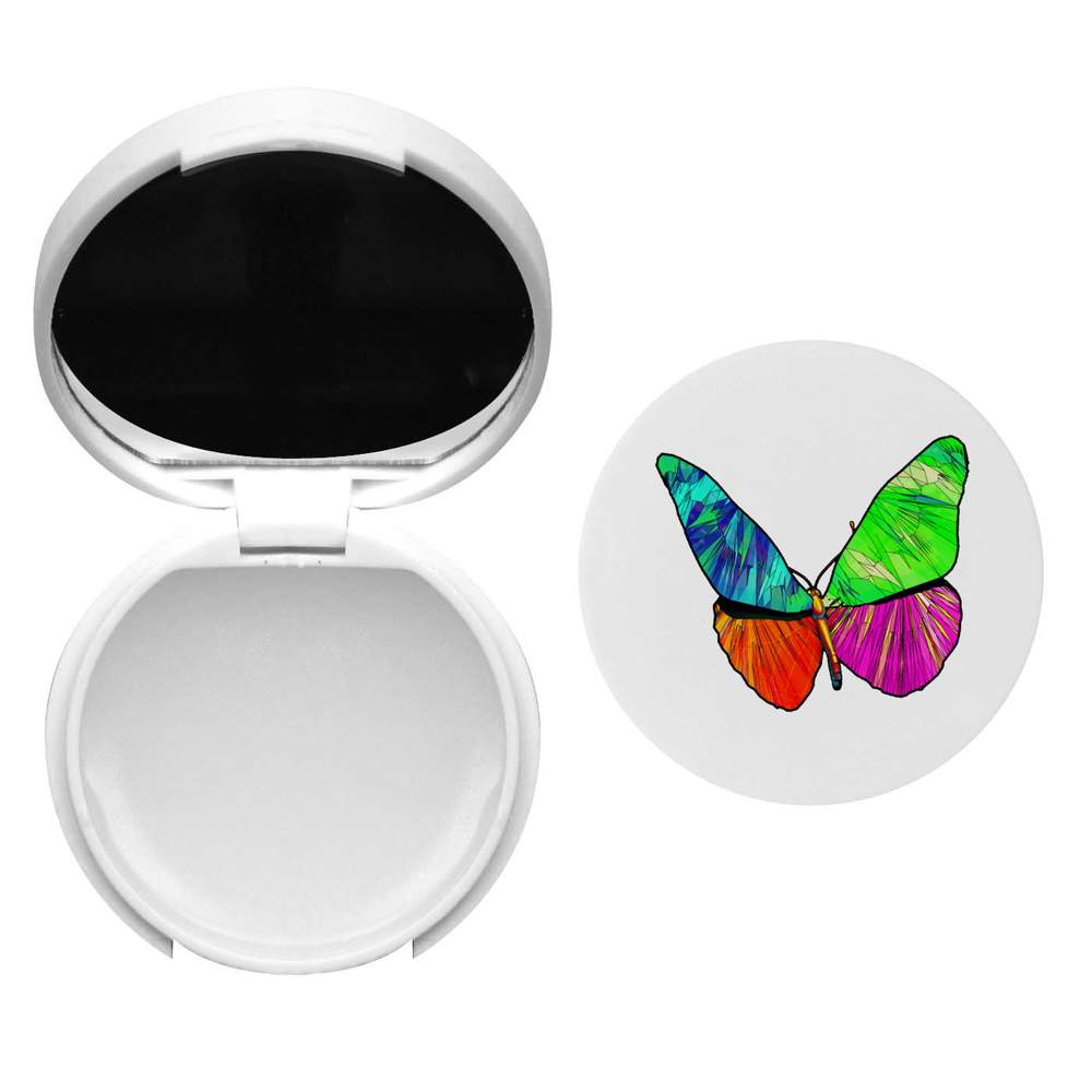 'Colourful Butterfly' Lip Balm with BM00009071 Mirror Large special El Paso Mall price