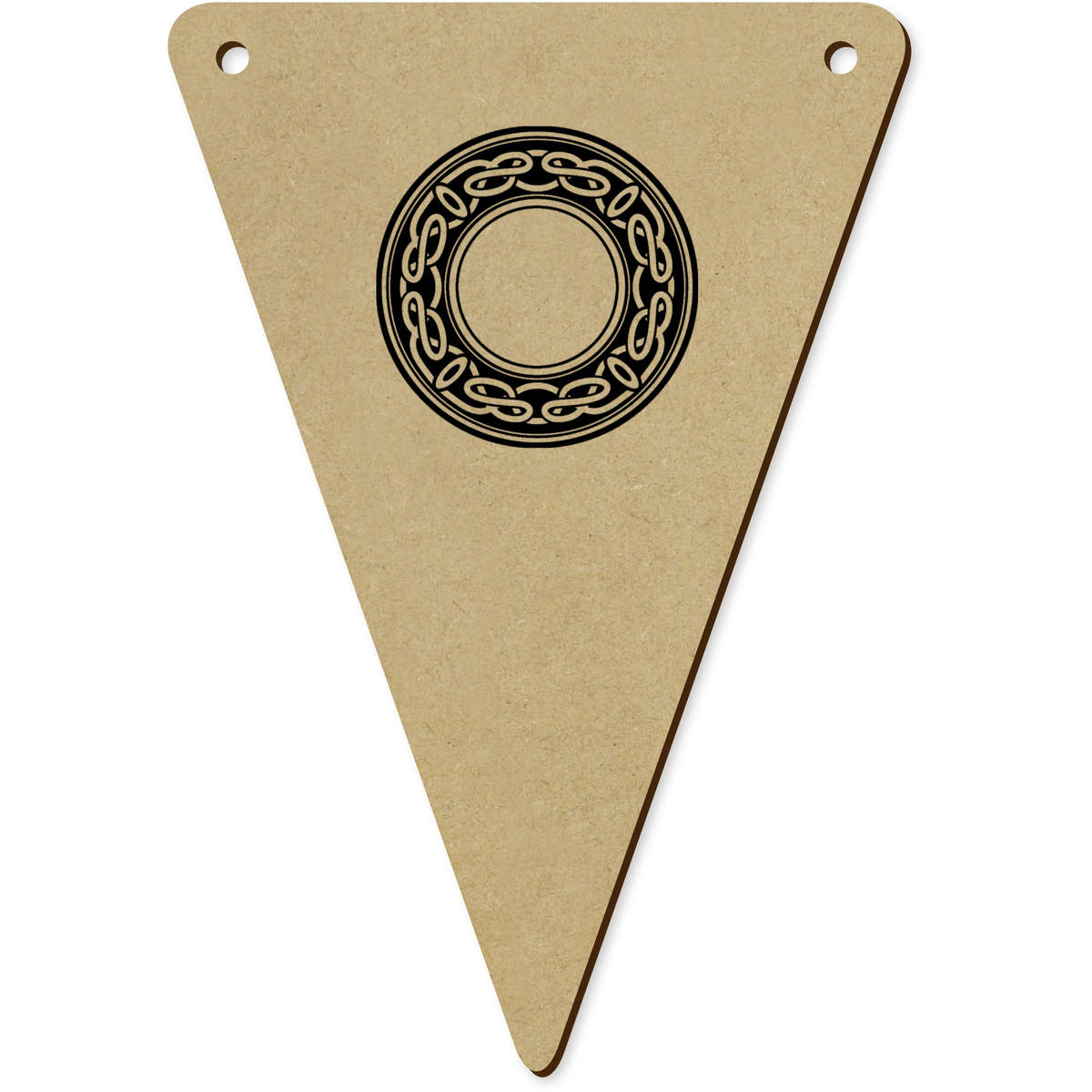5 x 140mm 'Celtic Circle' Bunting Pennants / Flags (BN00067179)