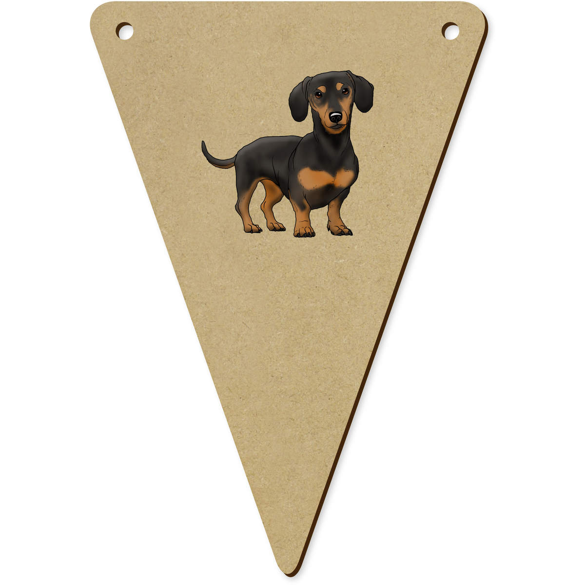 5 x 140mm 'Dachshund' Bunting Pennants / Flags (BN00067646)