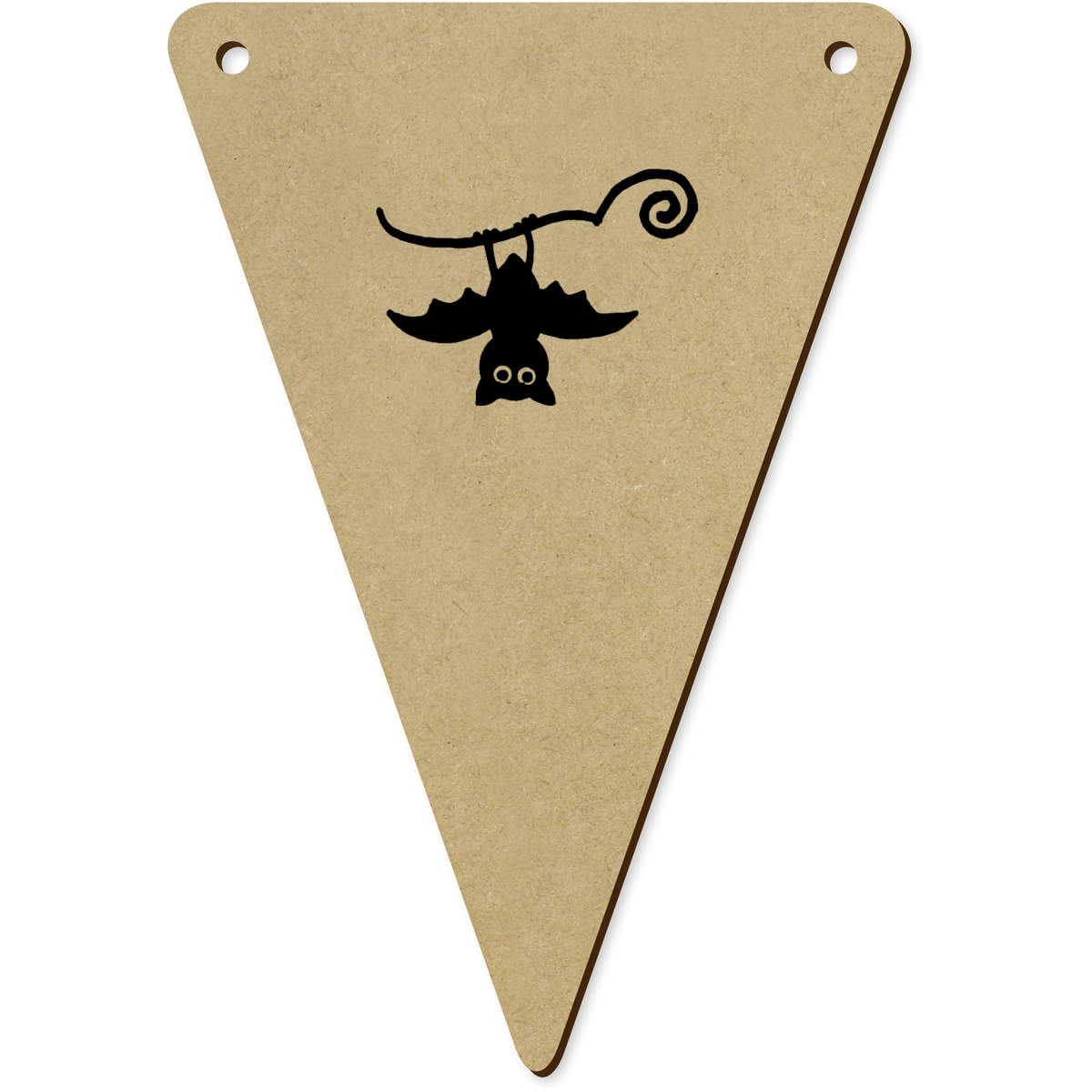 5 x 140mm 'Hanging Bat' Bunting Pennants / Flags (BN00072842)