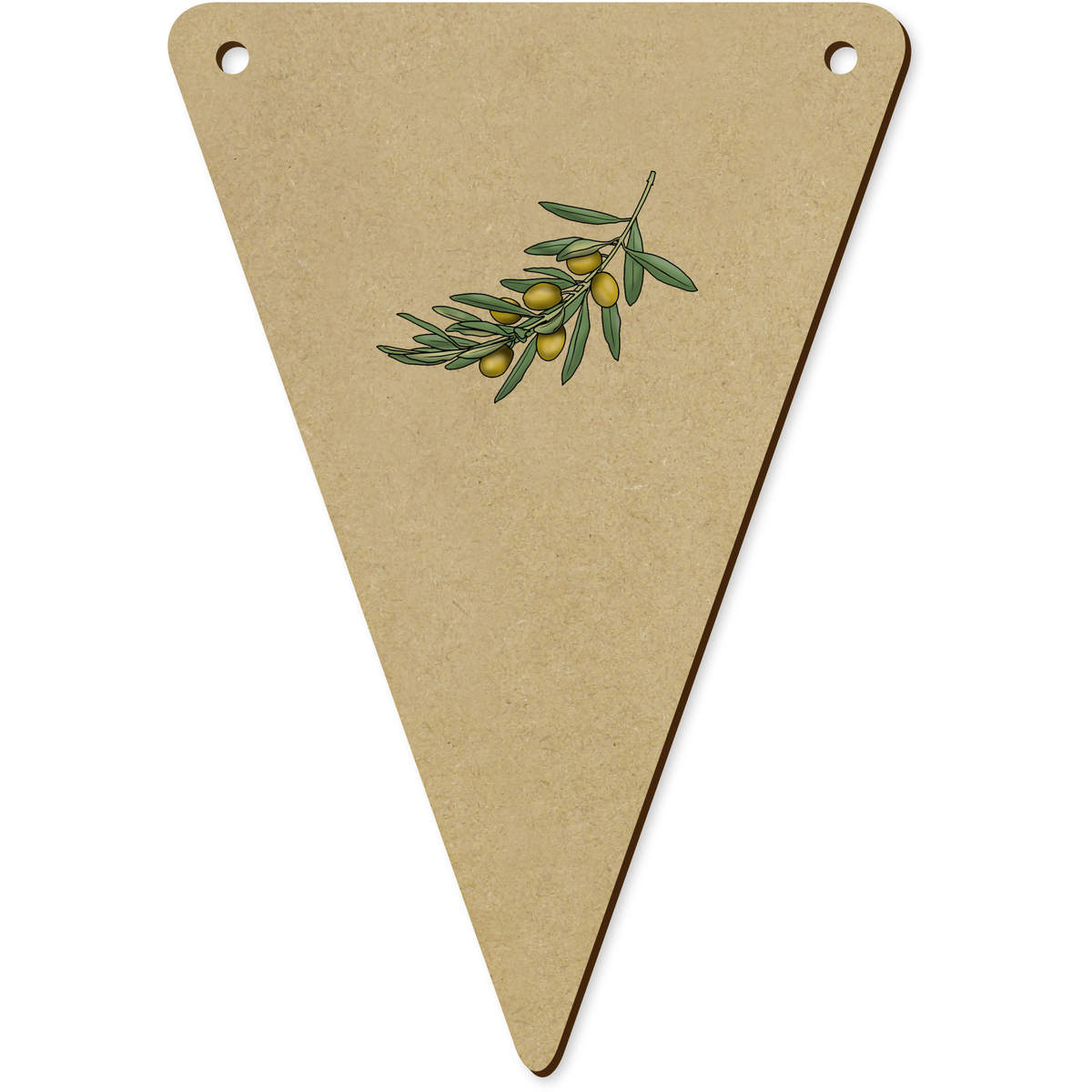 5 x 140mm 'Olive Branch' Bunting Pennants / Flags (BN00075199)