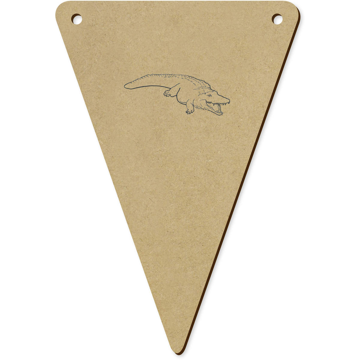 5 x 140mm 'Crocodile' Bunting Pennants / Flags (BN00081348)