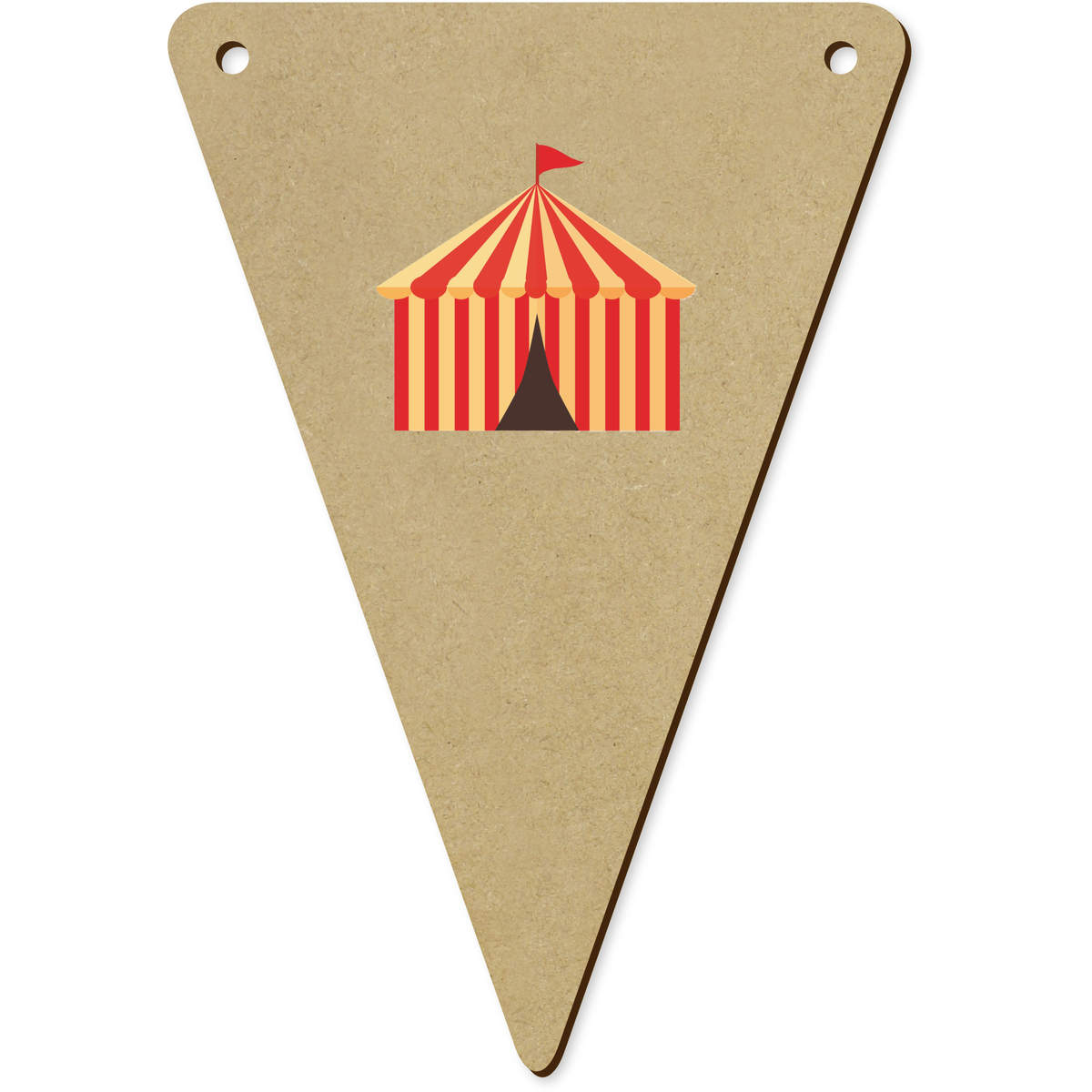 5 x 140mm 'Circus Tent' Bunting Pennants / Flags (BN00084028)