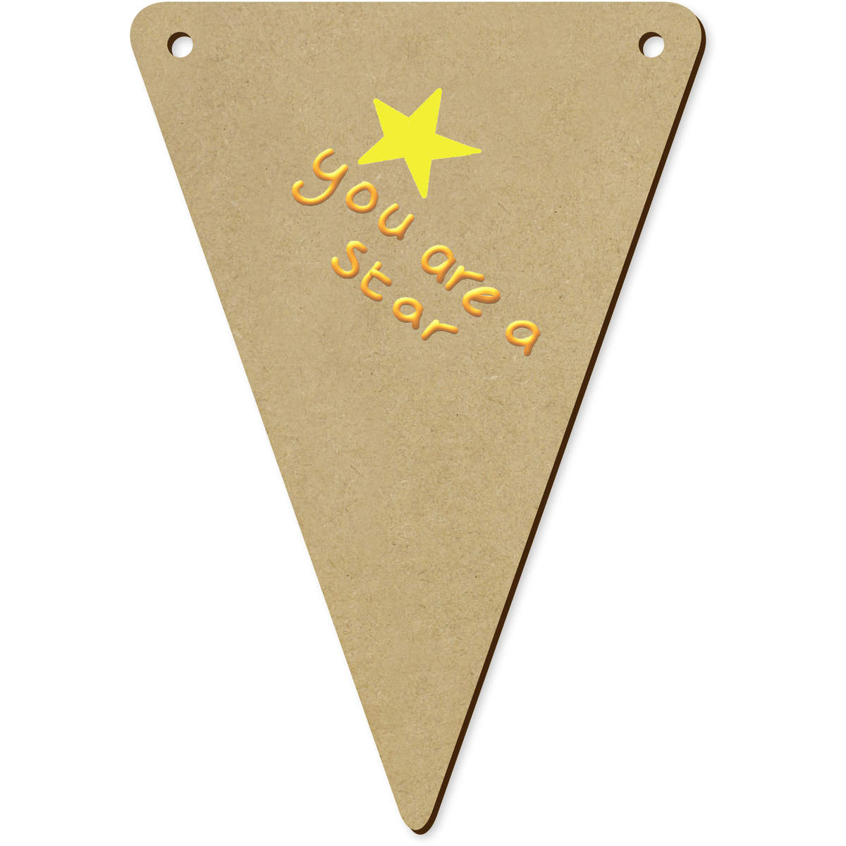 5 x 140mm 'You Are A Star' Bunting Pennants / Flags (BN00086277)
