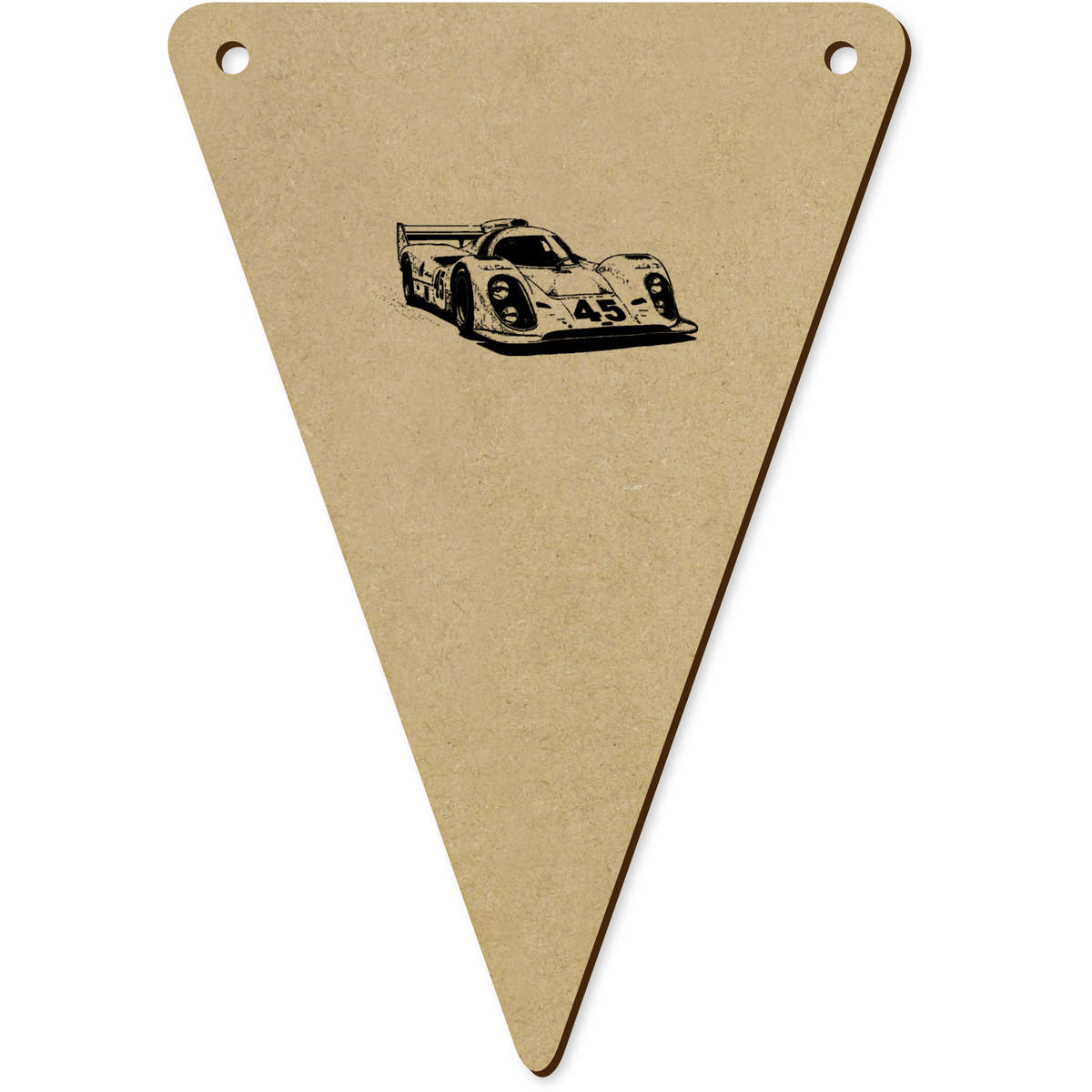5 x 140mm 'Race Car' Bunting Pennants / Flags (BN00086653)