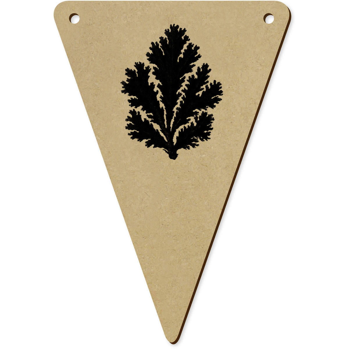 5 x 140mm 'Sea Moss' Bunting Pennants / Flags (BN00092267)