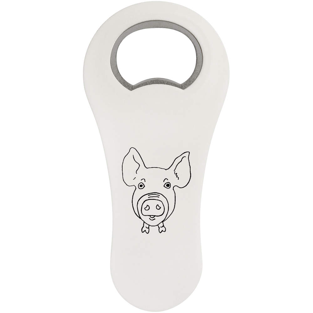 'Pig' Bottle Opener Fridge Magnet (BO00017770)