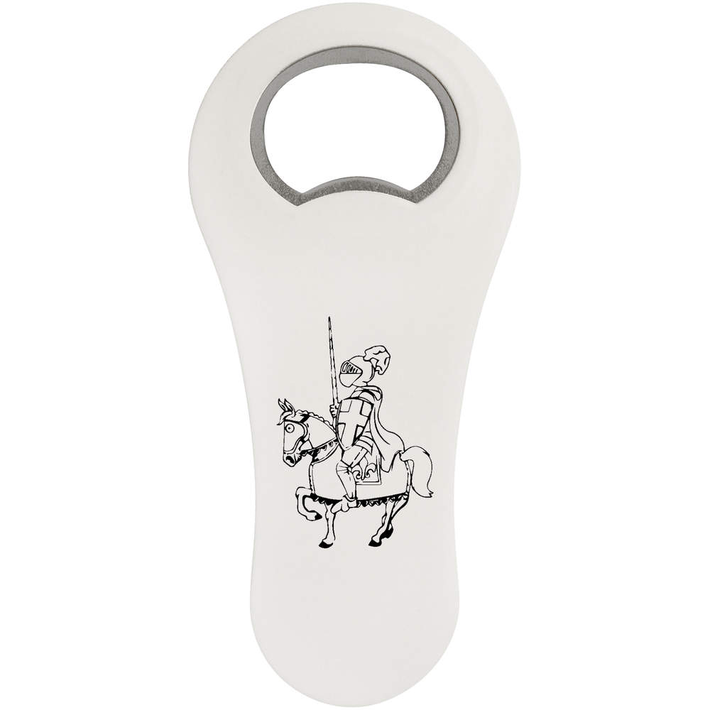 'Mounted Knight' Bottle Opener Fridge Magnet (BO00017833)