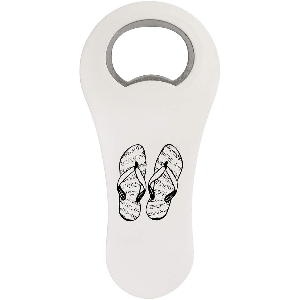 'Flipflops' Bottle Opener Fridge Magnet (BO00022141)