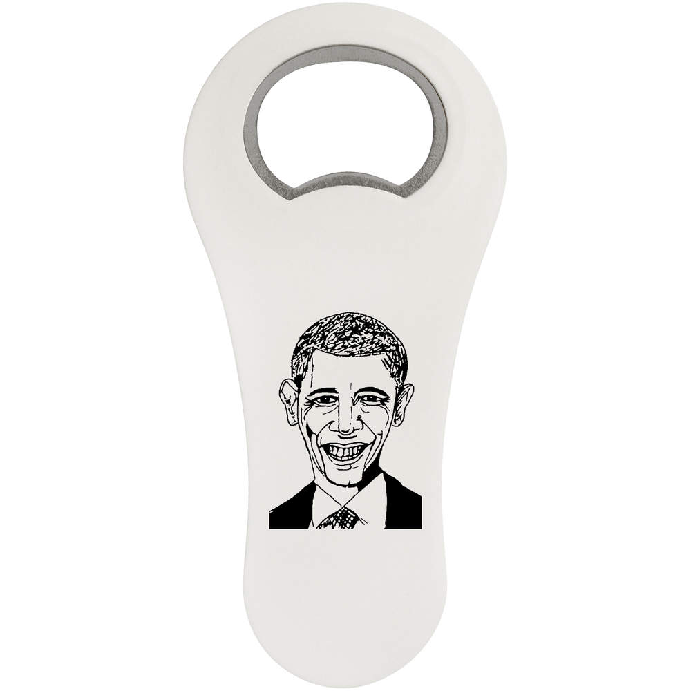 'Barack Obama' Bottle Opener Fridge Magnet (BO00023574)