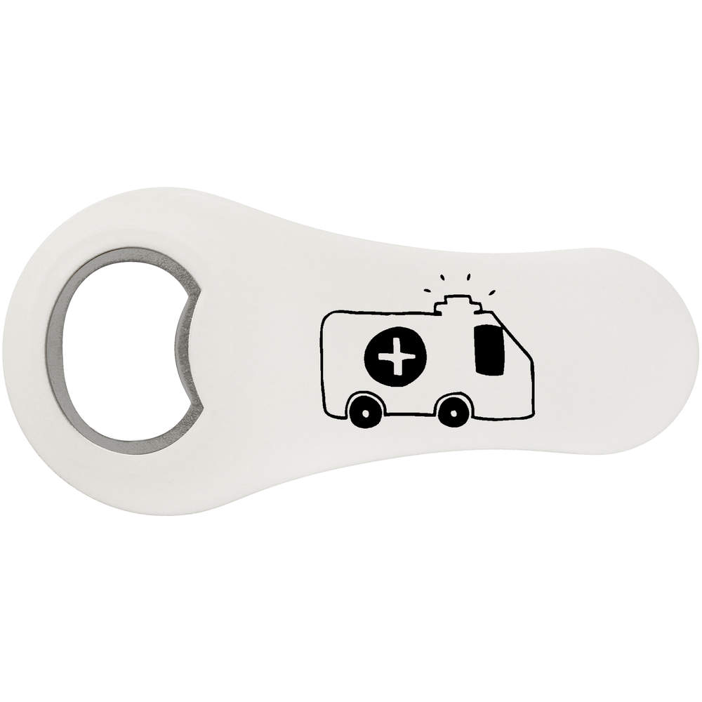 'Ambulance' Bottle Opener Fridge Magnet (BO00024764)