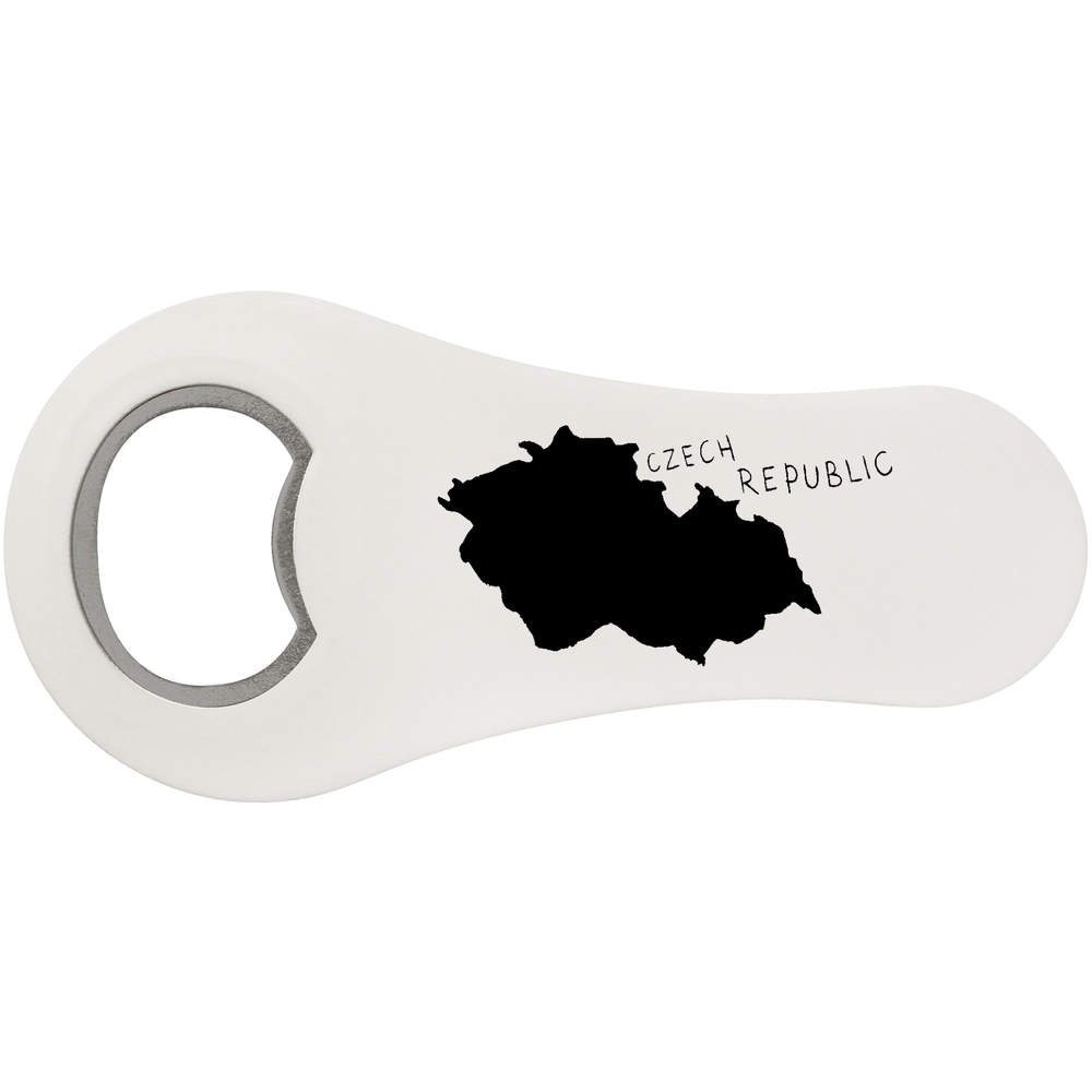 'Czech Republic Country' Bottle Opener Fridge Magnet (BO00028465)