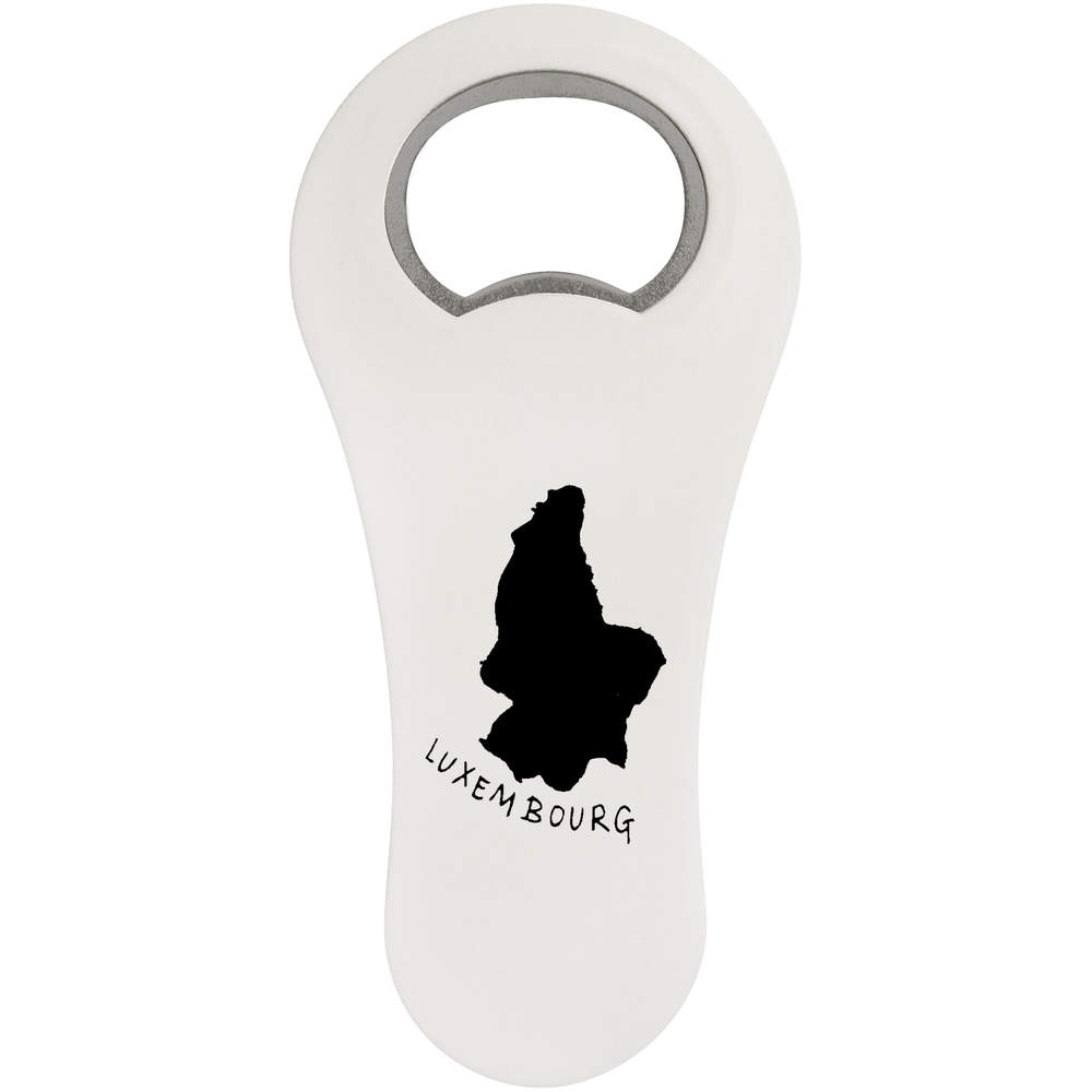 'Luxembourg Country' Bottle Opener Fridge Magnet (BO00028469)
