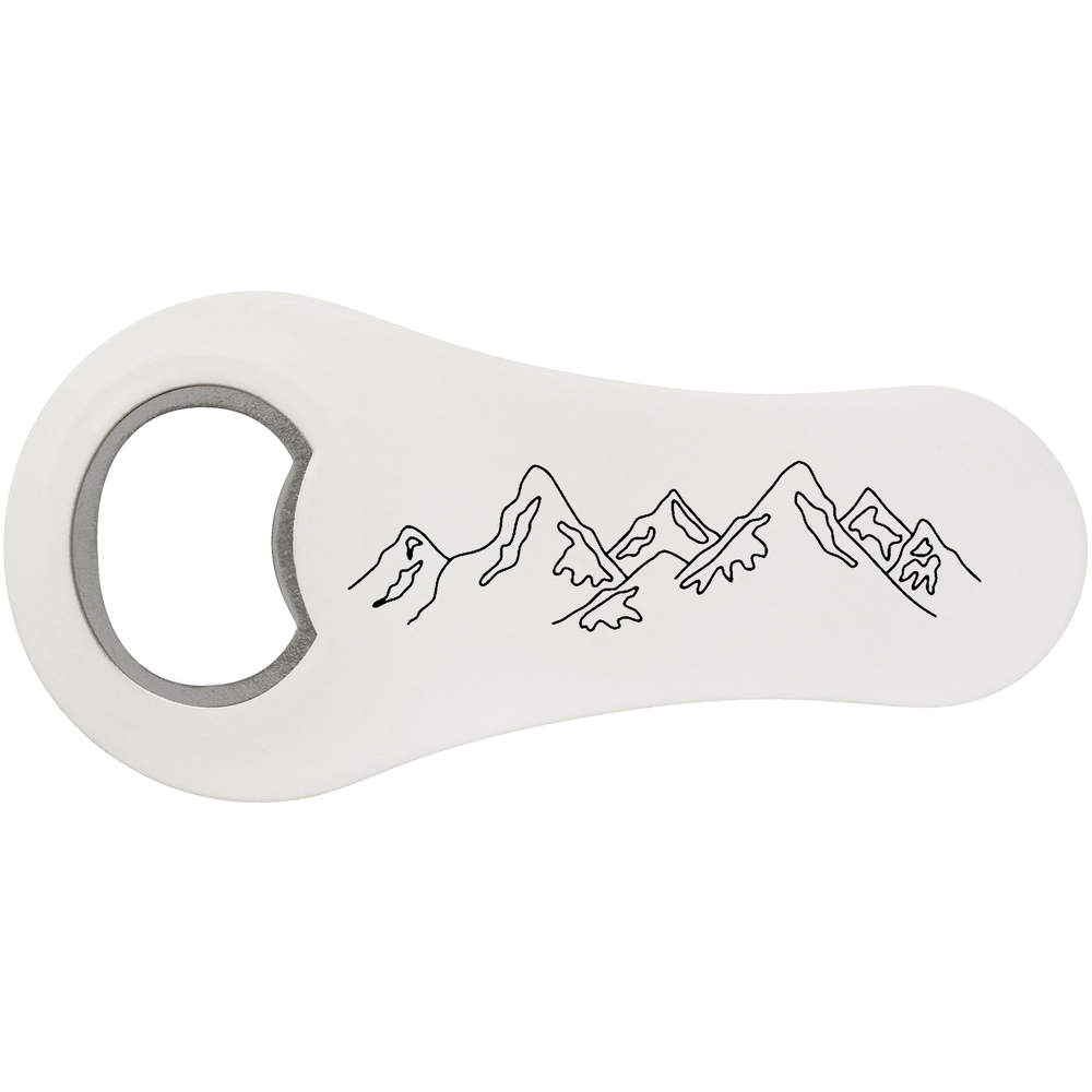 'Mountain Range' Bottle Opener Fridge Magnet (BO00030999)
