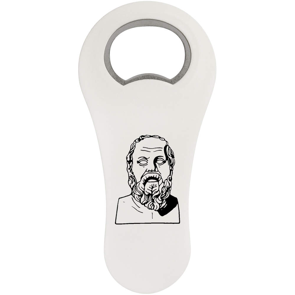 'Socrates Portrait' Bottle Opener Fridge Magnet (BO00032646)