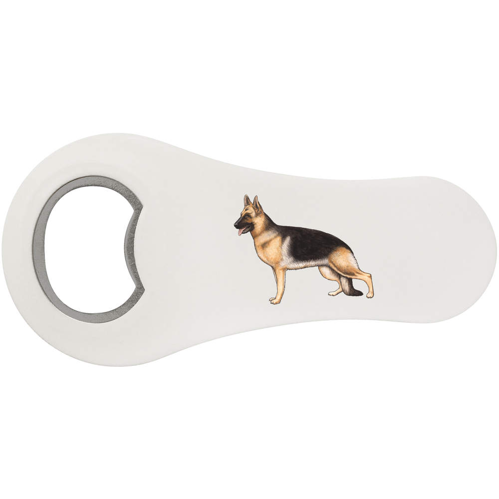 'German Shepherd' Bottle Opener Fridge Magnet (BO00034297)