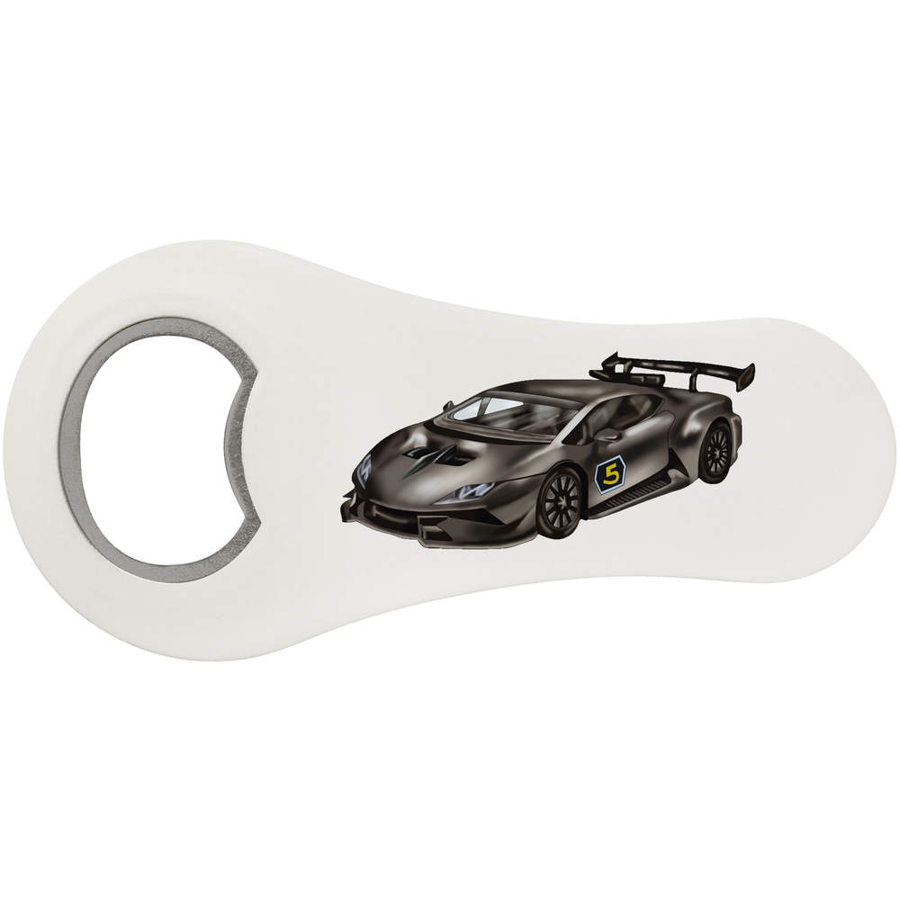 'Race Car' Bottle Opener Fridge Magnet (BO00038312)