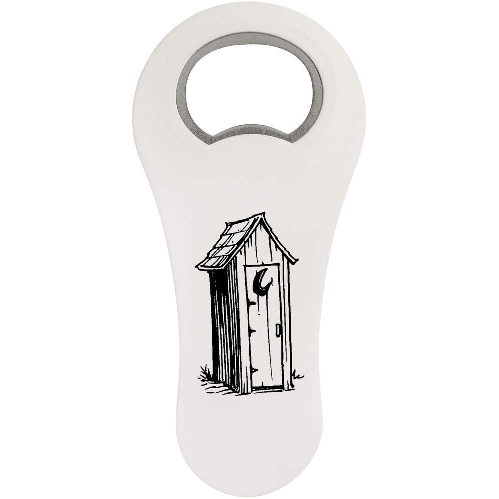 'Outhouse' Bottle Opener Fridge Magnet (BO00038940)