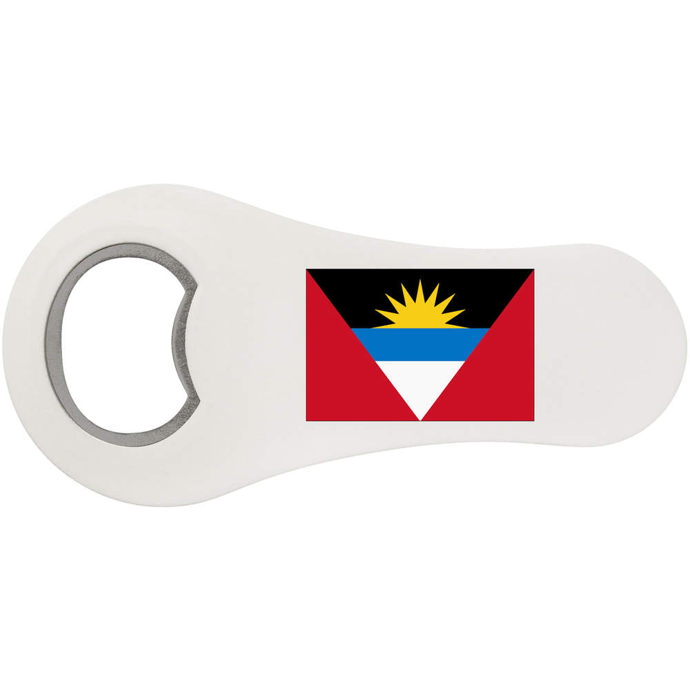 'Antigua & Barbuda Flag' Bottle Opener Fridge Magnet (BO00039088)