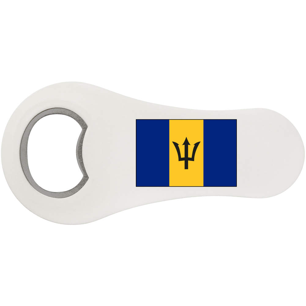 'Barbados Flag' Bottle Opener Fridge Magnet (BO00039136)