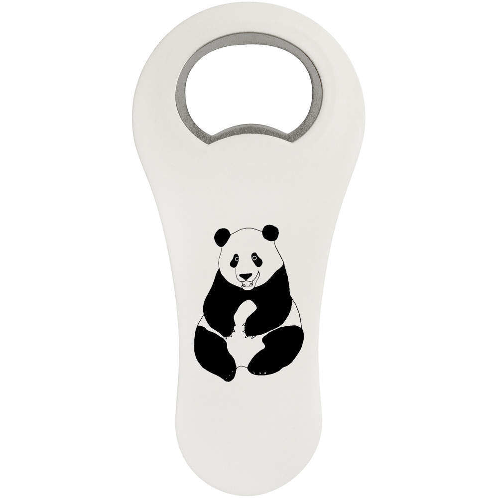 'Happy Panda' Bottle Opener Fridge Magnet (BO00039751)