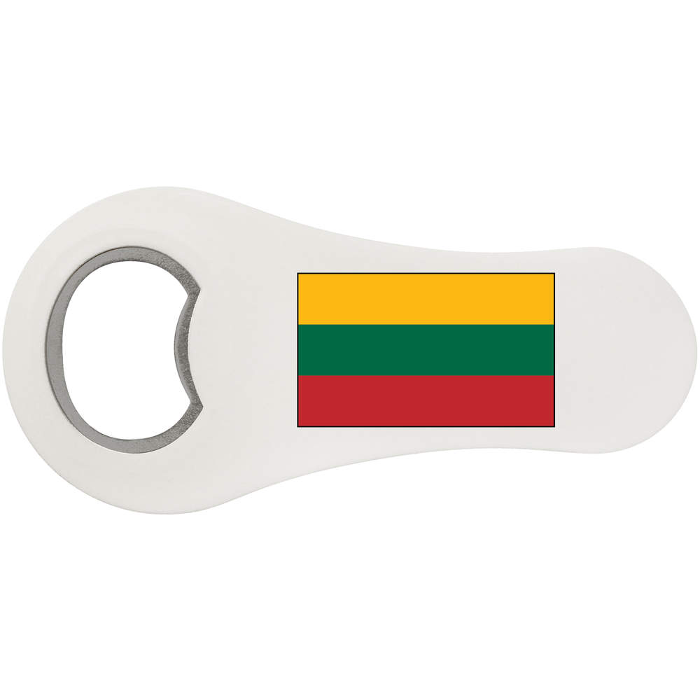 'Lithuania Flag' Bottle Opener Fridge Magnet (BO00040159)