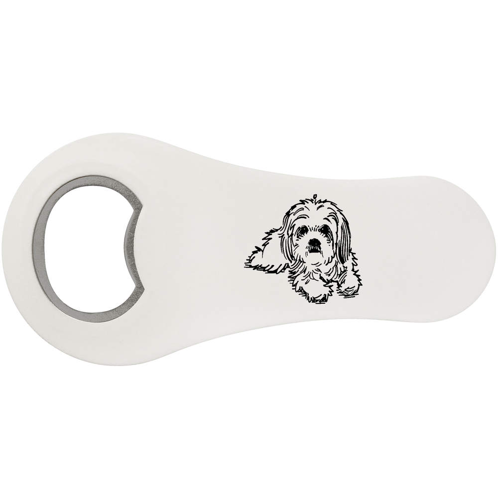'Fluffy Dog' Bottle Opener Fridge Magnet (BO00040368)