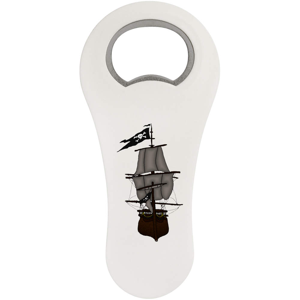 'Pirate Ship' Bottle Opener Fridge Magnet (BO00041273)