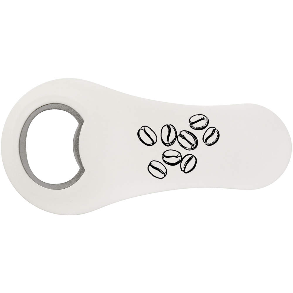 'Coffee Beans' Bottle Opener Fridge Magnet (BO00041679)
