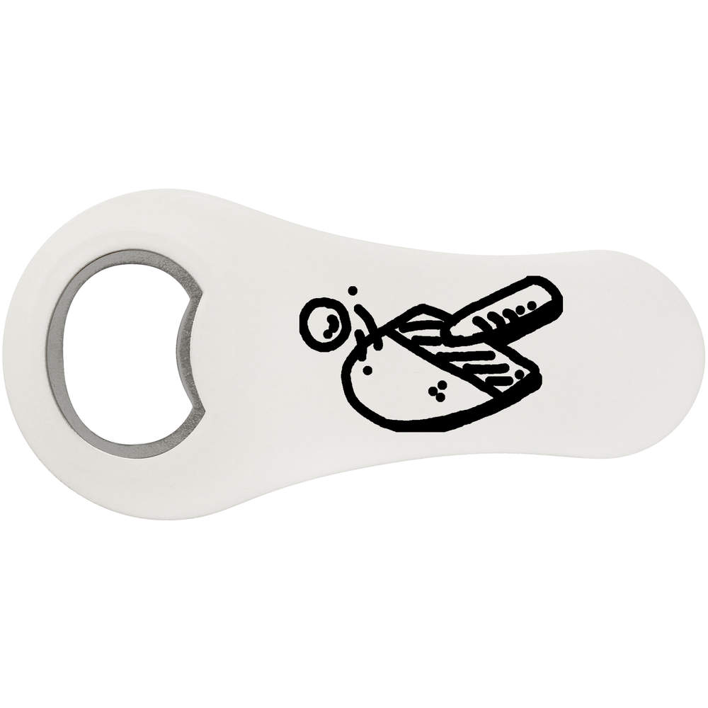 'Ping Pong Paddle' Bottle Opener Fridge Magnet (BO00042401)