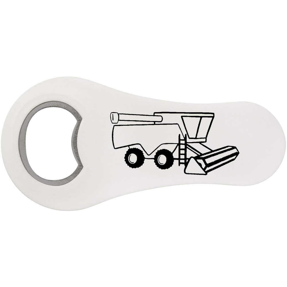 'Combine Harvester' Bottle Opener Fridge Magnet (BO00042629)