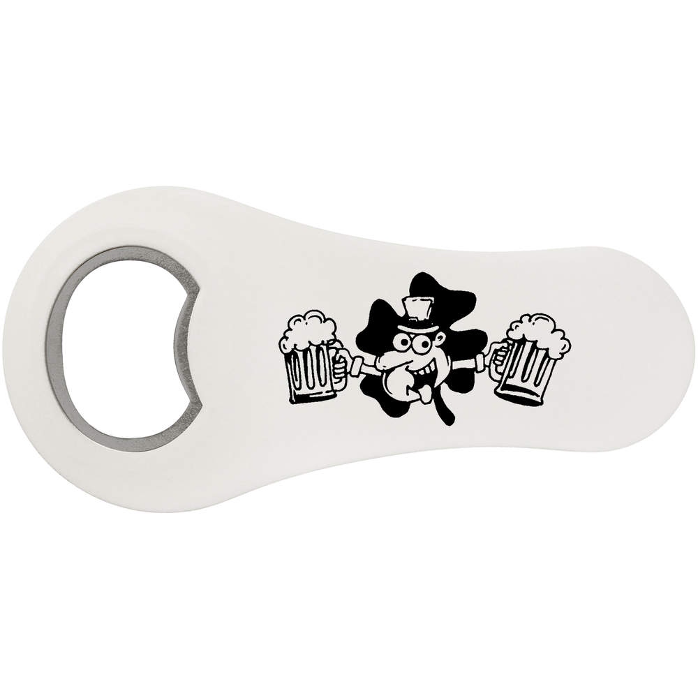 'Irish Man With Beers' Bottle Opener Fridge Magnet (BO00043833)