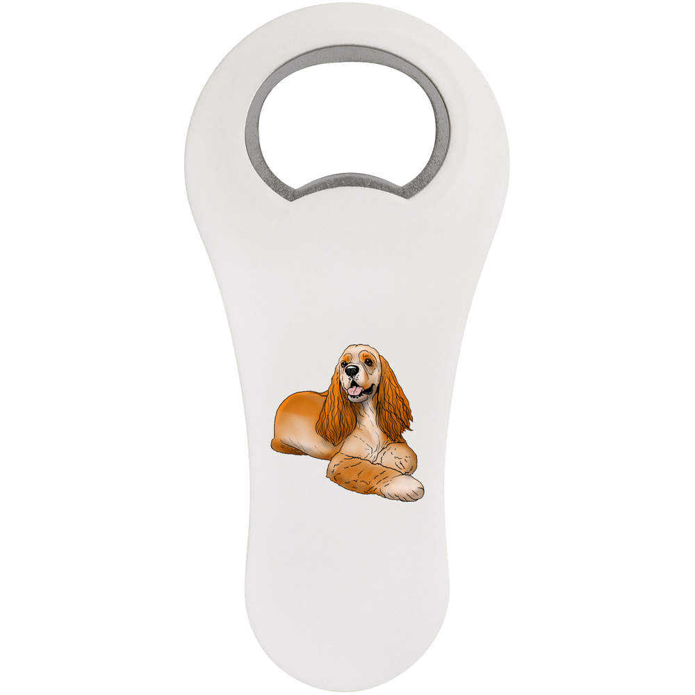 'Cocker Spaniel' Bottle Opener Fridge Magnet (BO00046075)