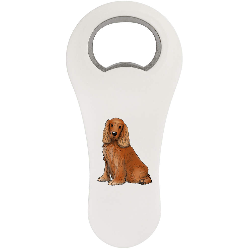 'Red Cockerspaniel' Bottle Opener Fridge Magnet (BO00046300)