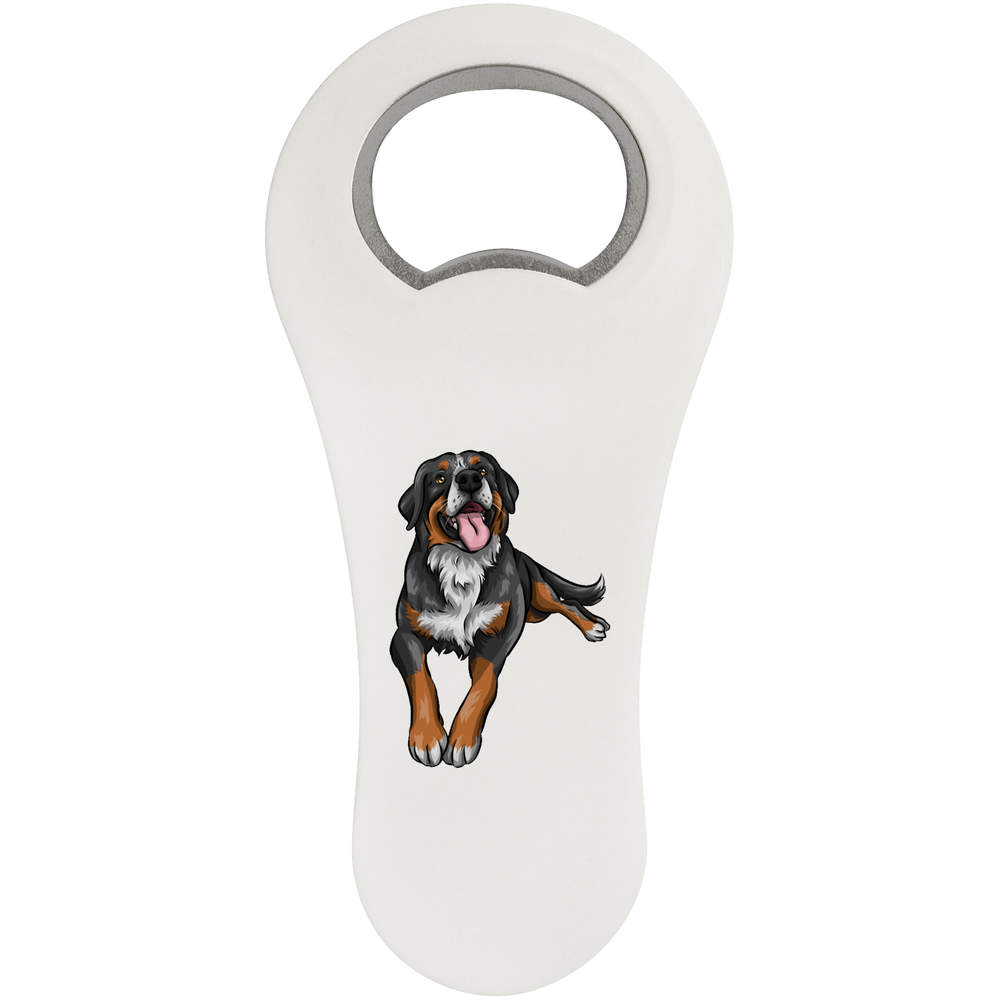 'Bernese Mountain Dog' Bottle Opener Fridge Magnet (BO00061868)