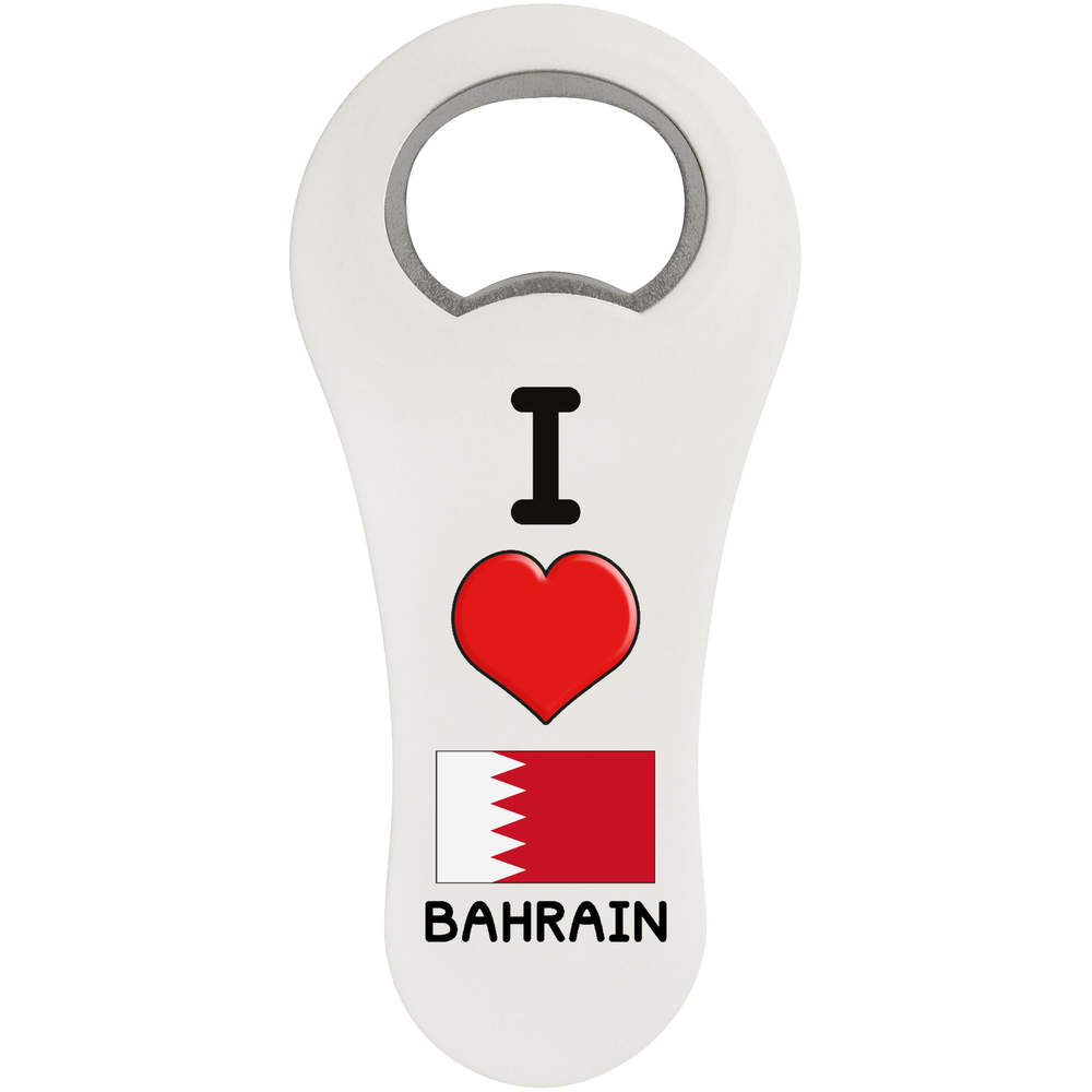 'I Love Bahrain' Bottle Opener Fridge Magnet (BO00064002)