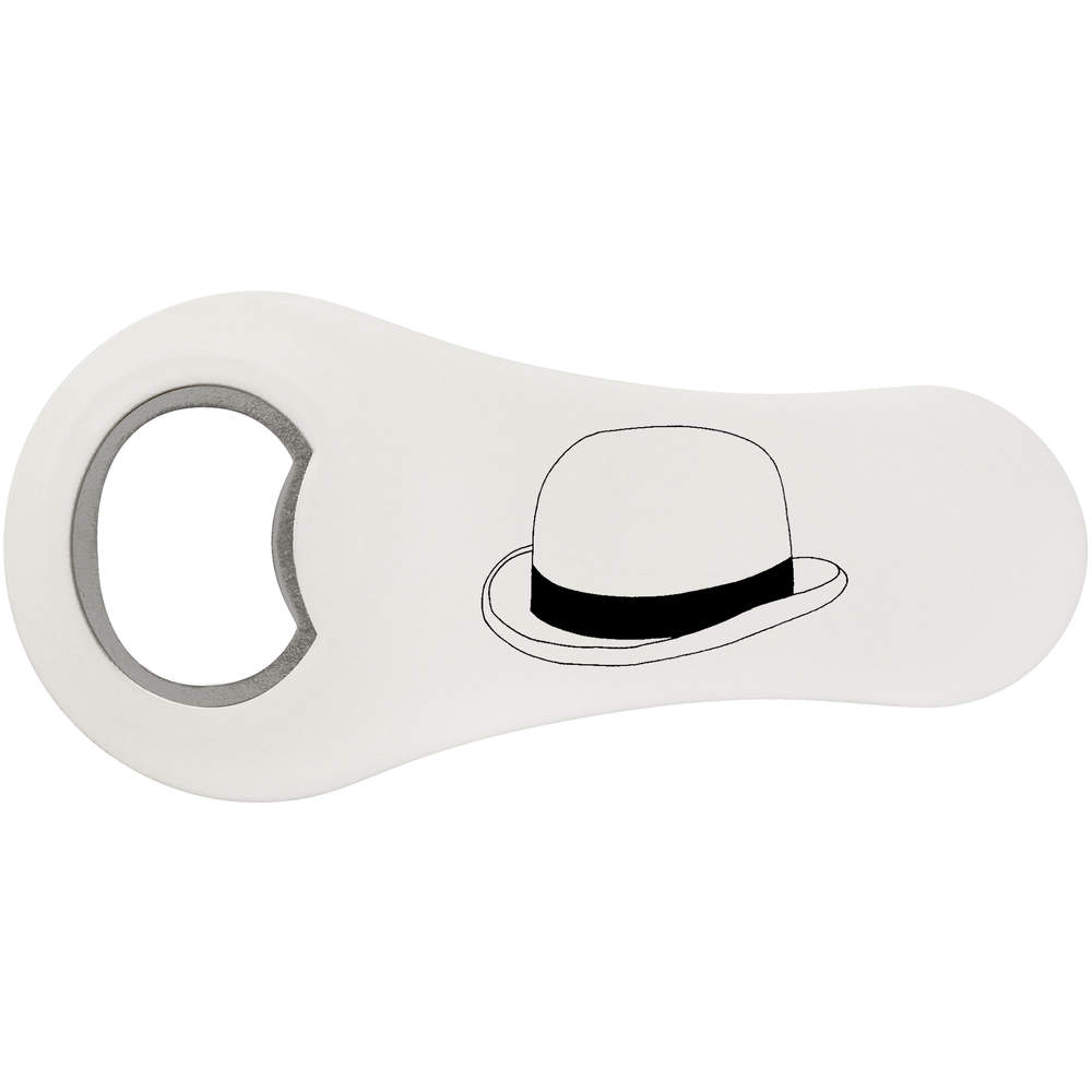 'Bowler Hat' Bottle Opener Fridge Magnet (BO00065861)