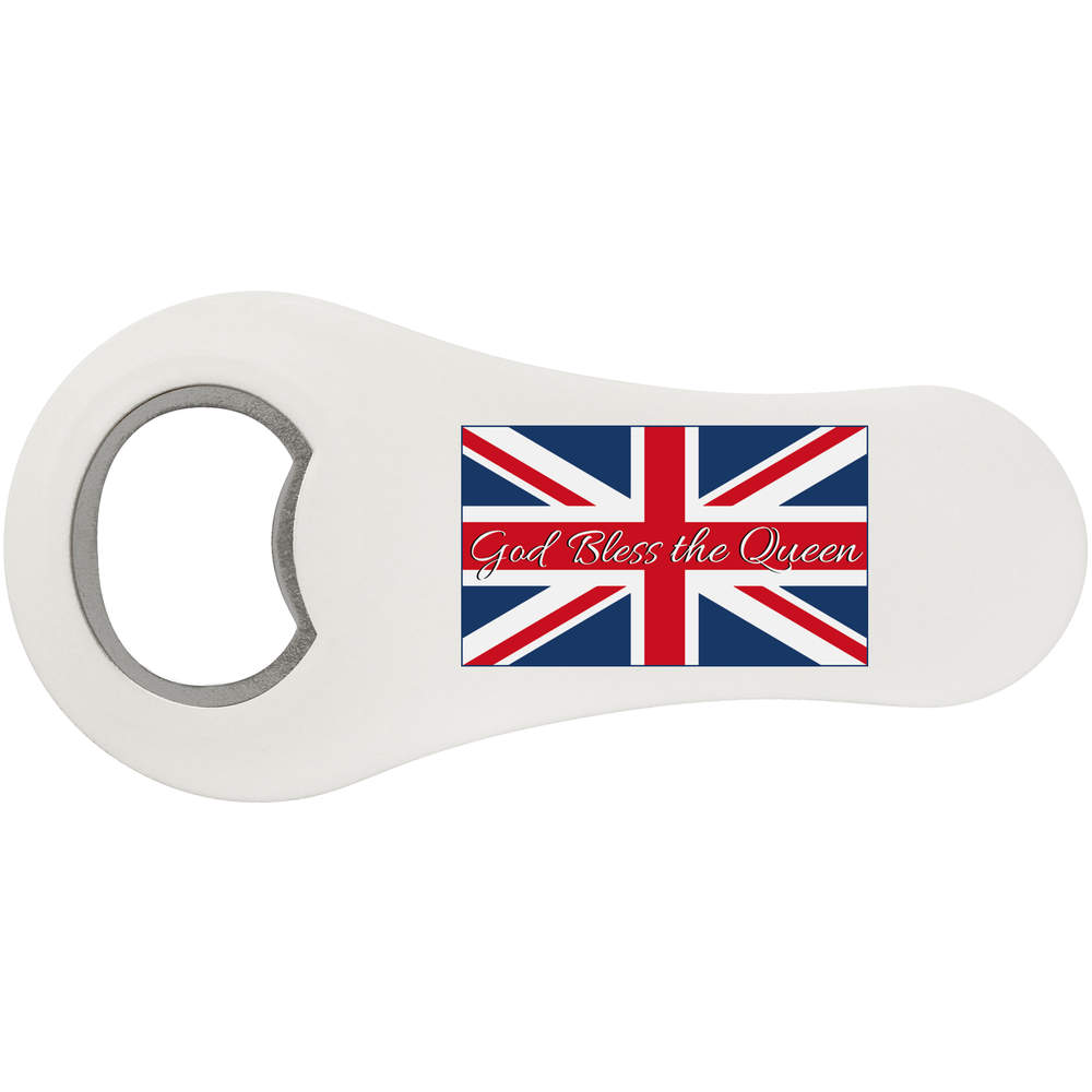 'Queen Union Jack' Bottle Opener Fridge Magnet (BO00067501)