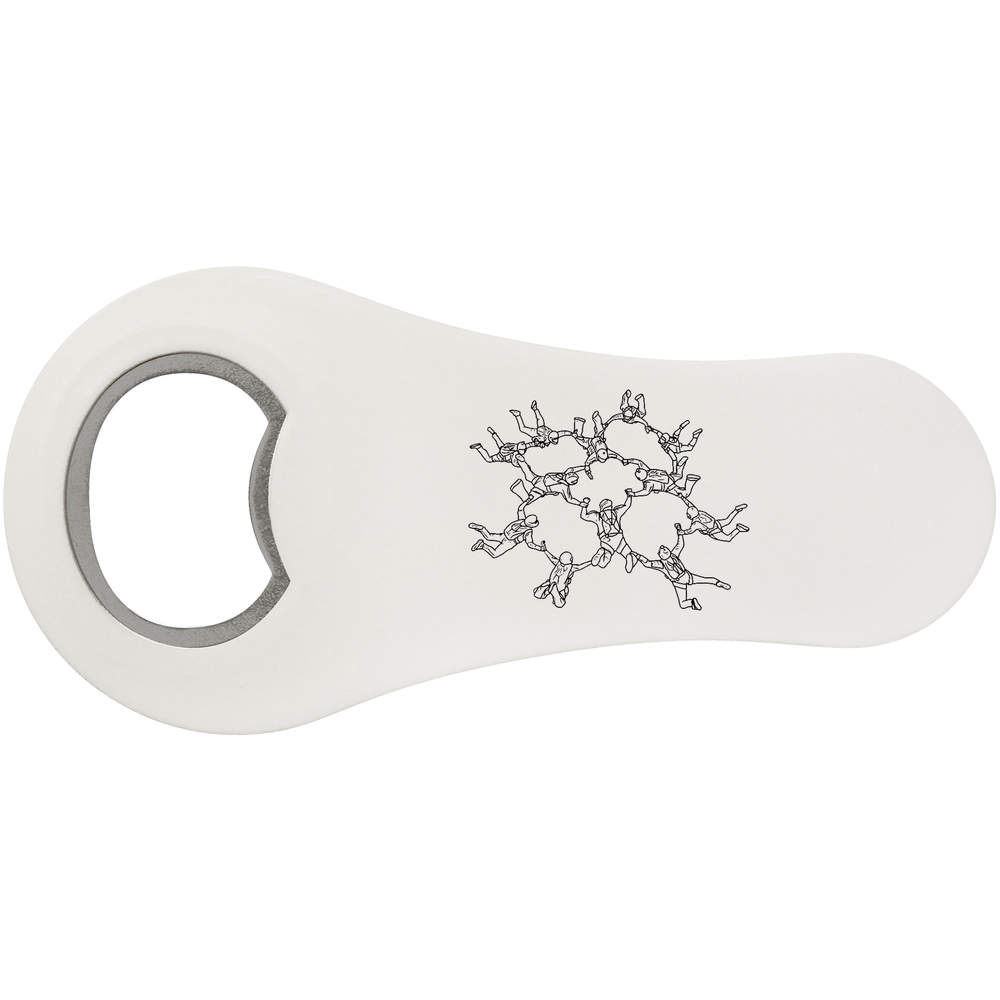 'Skydiving Formation' Bottle Opener Fridge Magnet (BO00067715)