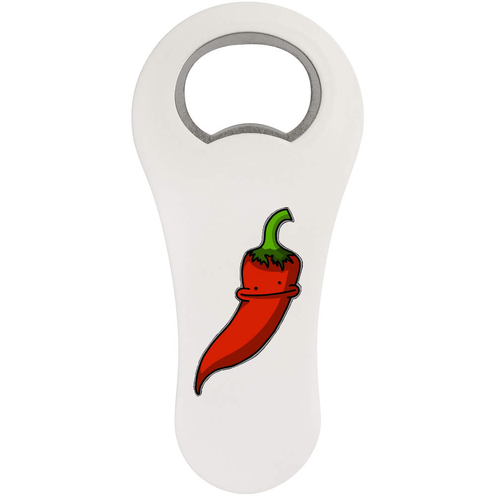 'Chili Pepper Character' Bottle Opener Fridge Magnet (BO00067720)
