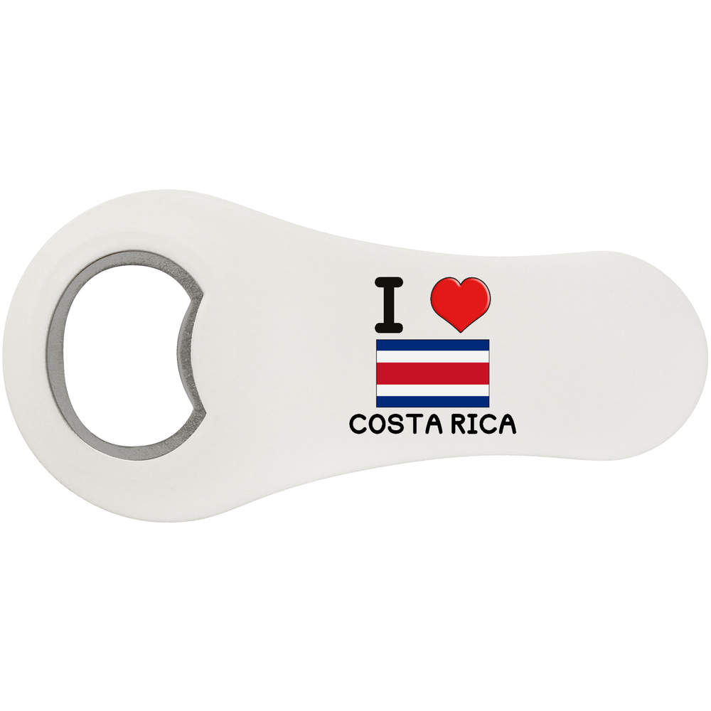 'I Love Costa Rica' Bottle Opener Fridge Magnet (BO00068841)