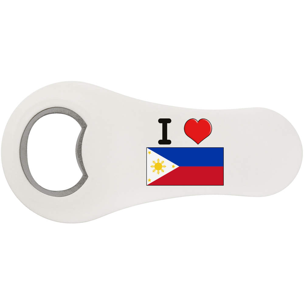 'I Love The Philippines' Bottle Opener Fridge Magnet (BO00069491)