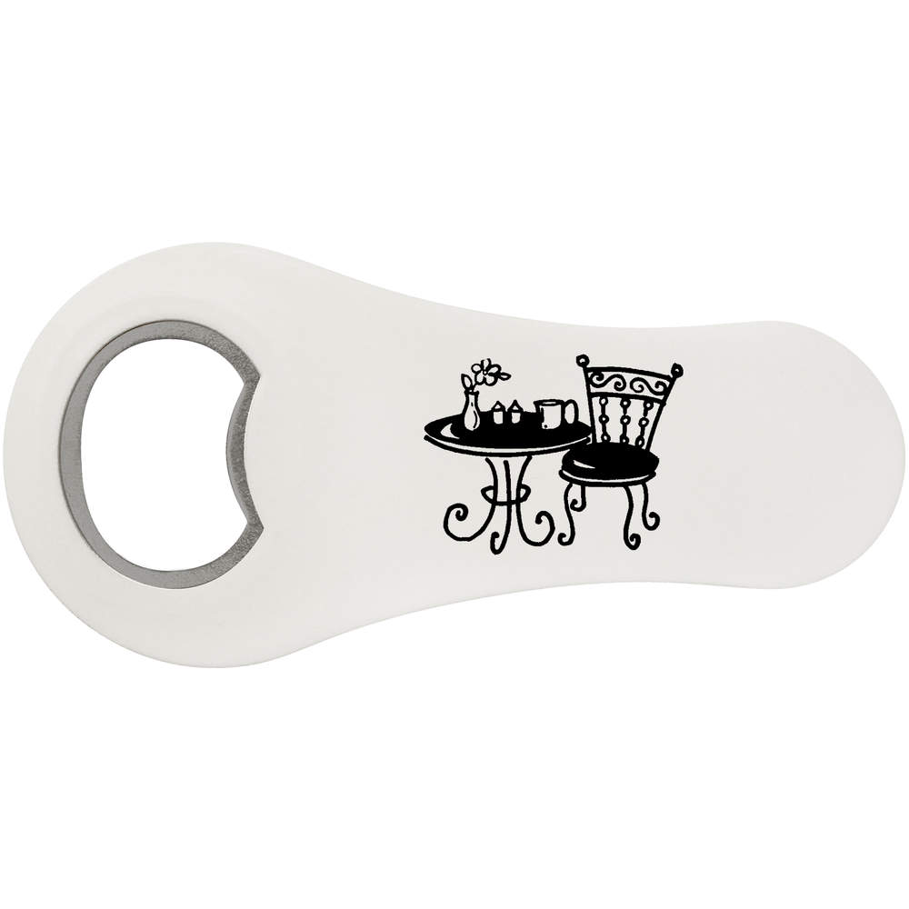 'Garden Furniture' Bottle Opener Fridge Magnet (BO00069916)