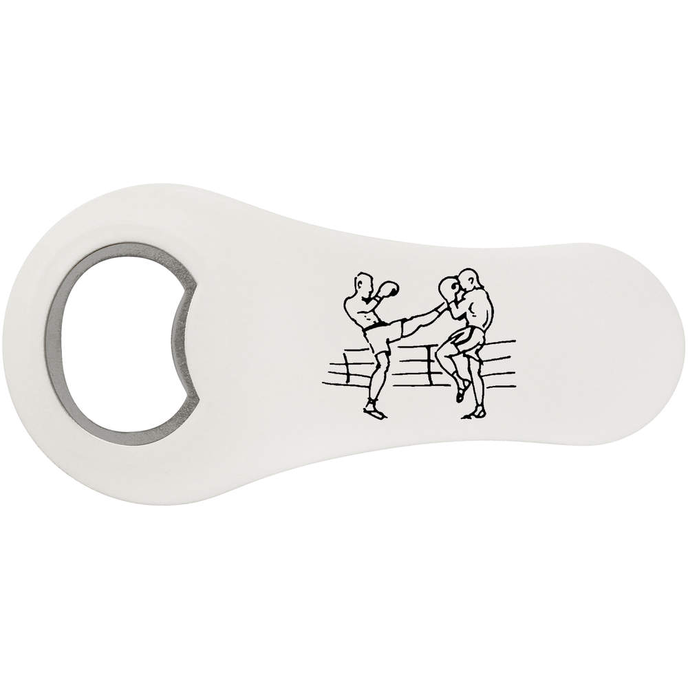'Kick Boxing' Bottle Opener Fridge Magnet (BO00070909)