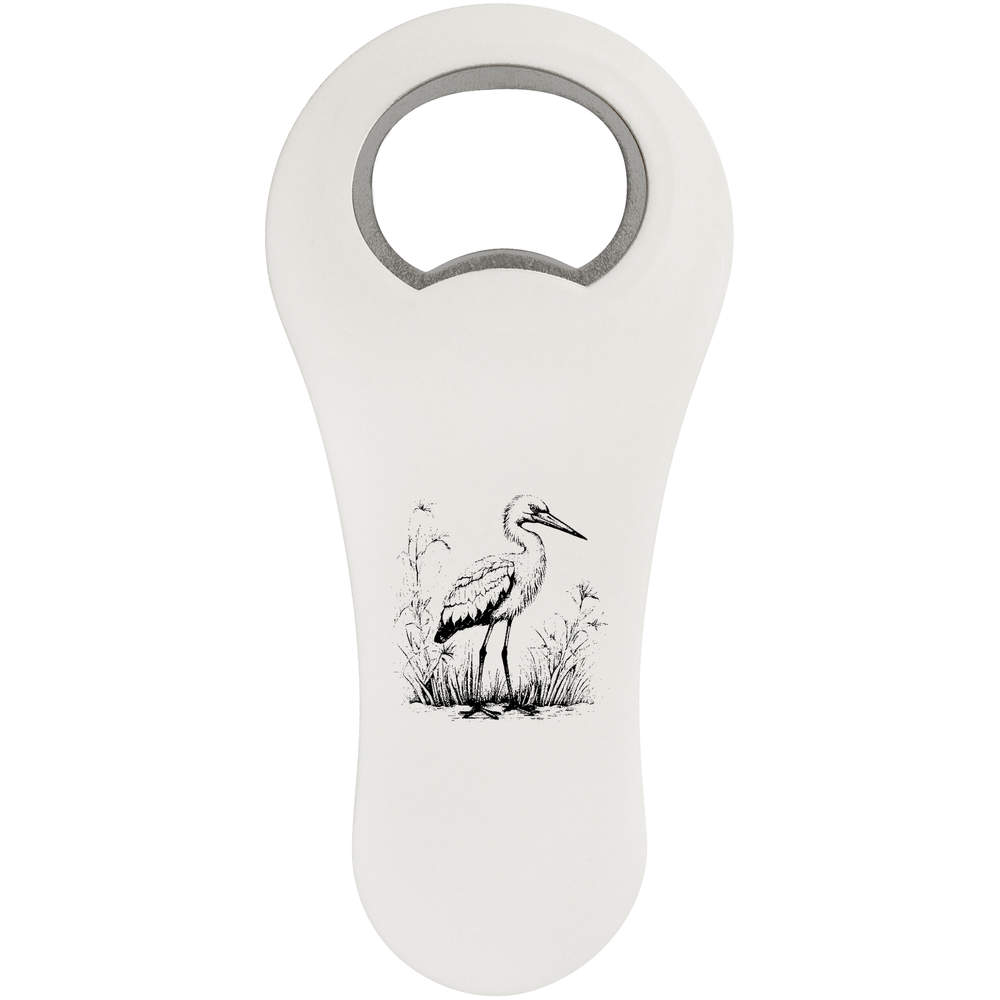 'Stork' Bottle Opener Fridge Magnet (BO00075224)