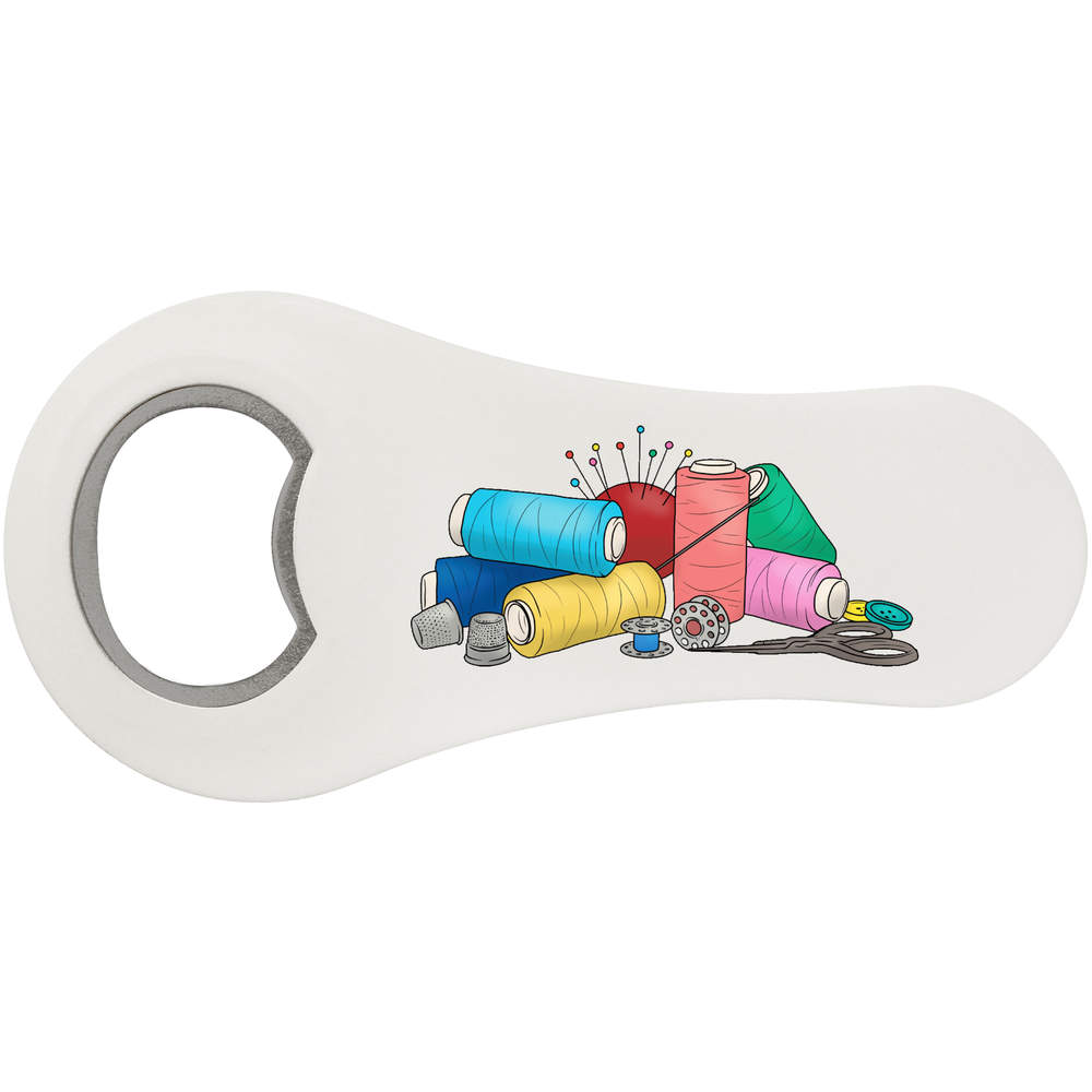 'Sewing Accessories' Bottle Opener Fridge Magnet (BO00077442)