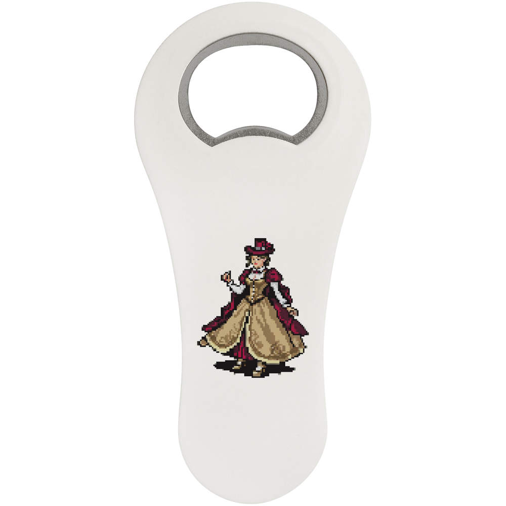 'Victorian Steampunk' Magnetic Bottle Opener / Fridge Magnet - Flat Bar Tool for Beer, Soft Drinks, Kitchens and Home Bars (BO00080862)